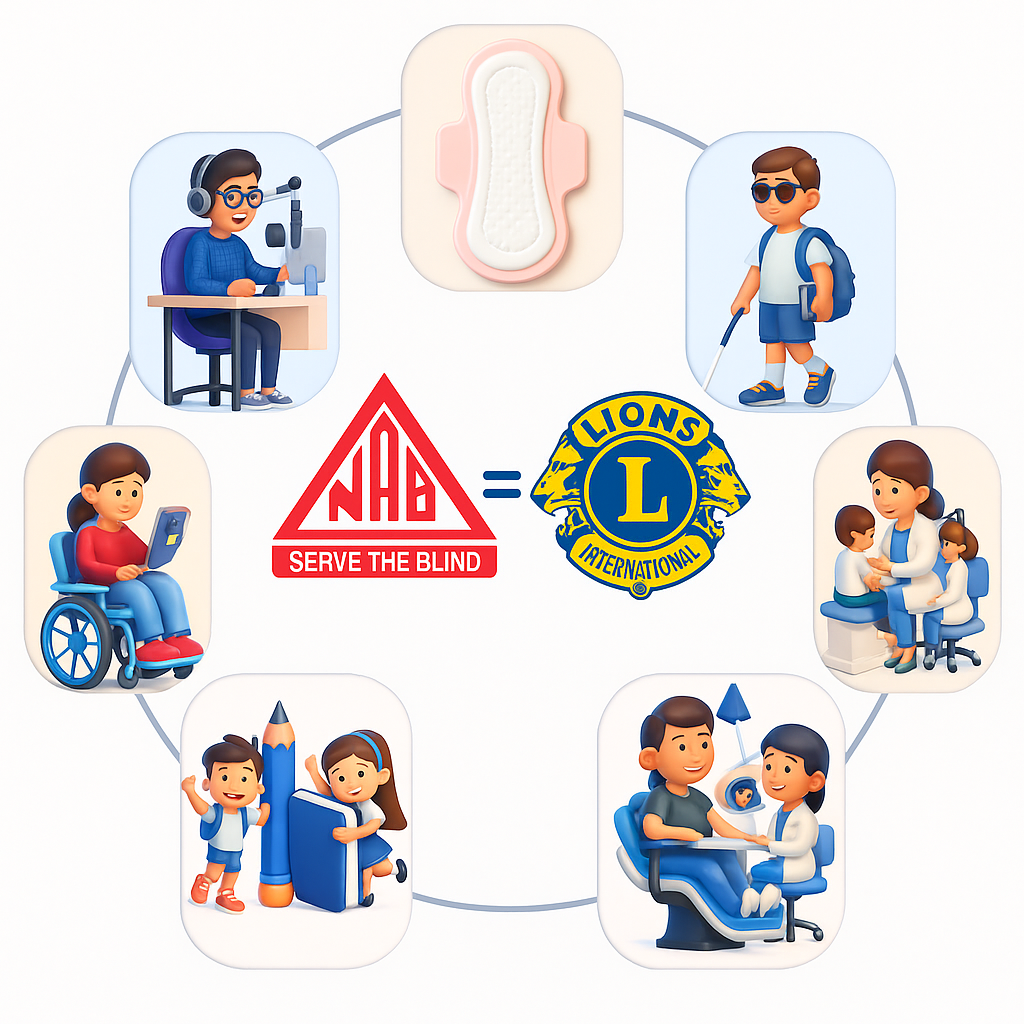 Community volunteers at work